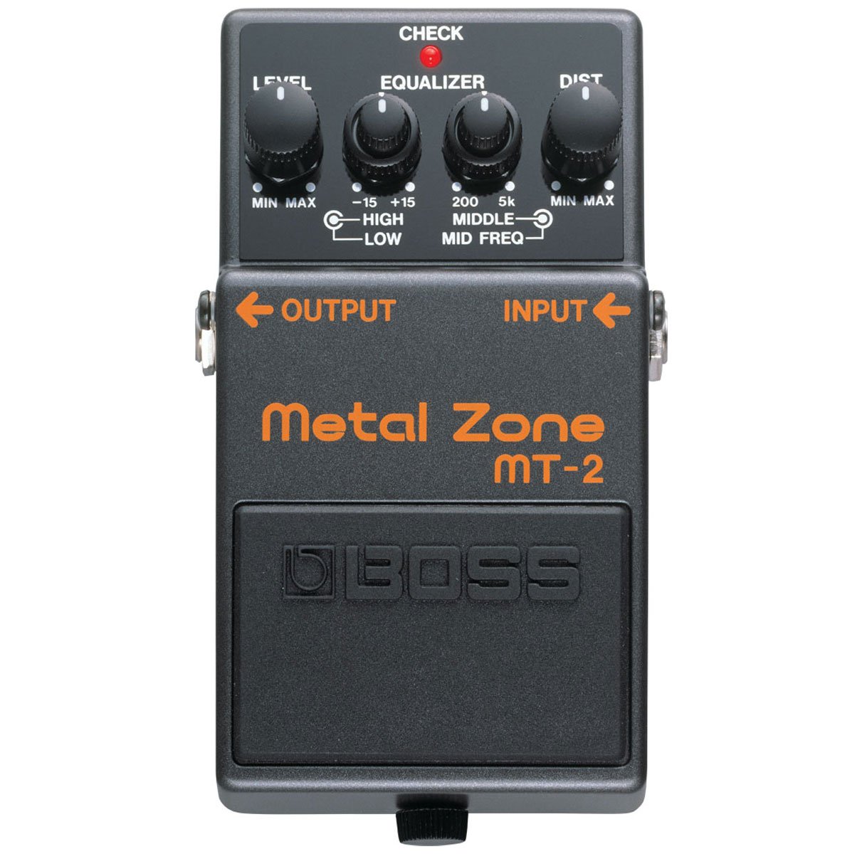 Boss MT-2 Metal Zone Distortion Pedal + keepdrum 9V Netzteil