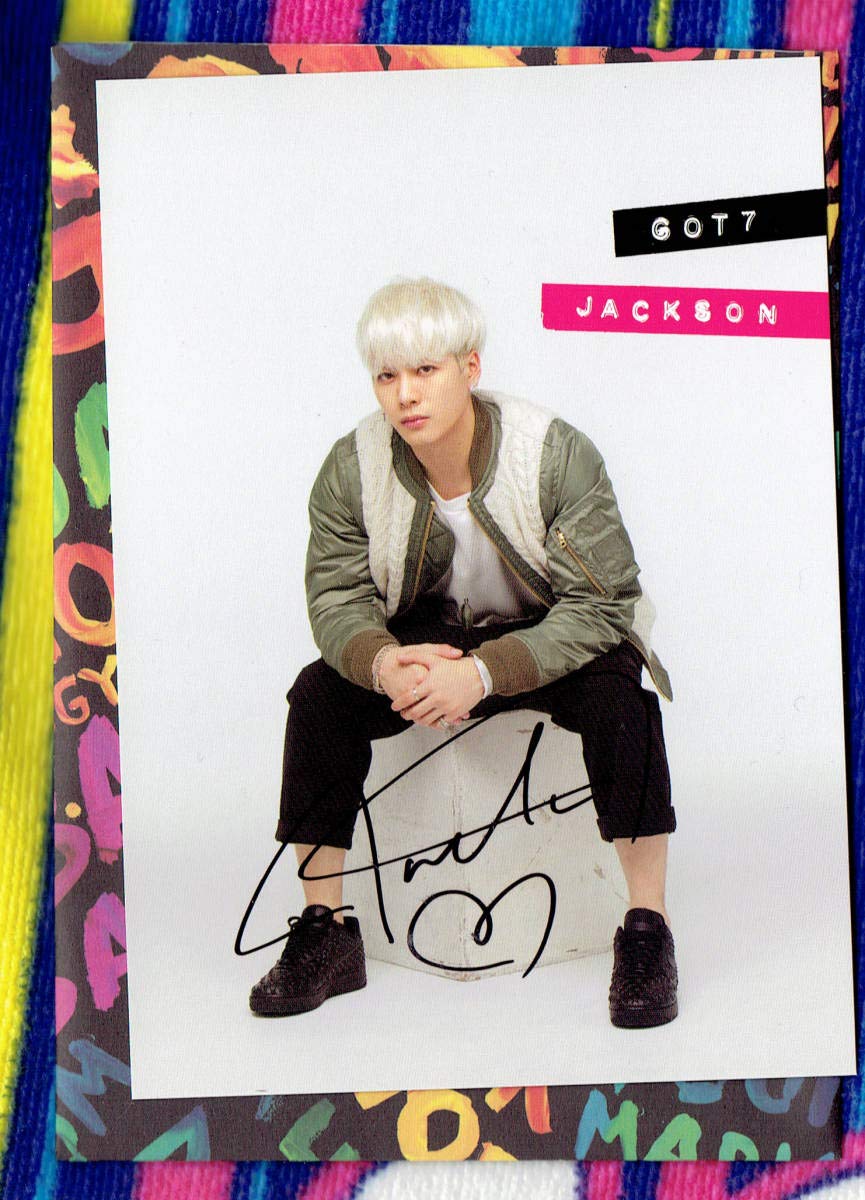 Amazon.co.jp: GOT7 ツアー2016 モリ↑ガッテヨ 賞 直筆サイン入り 