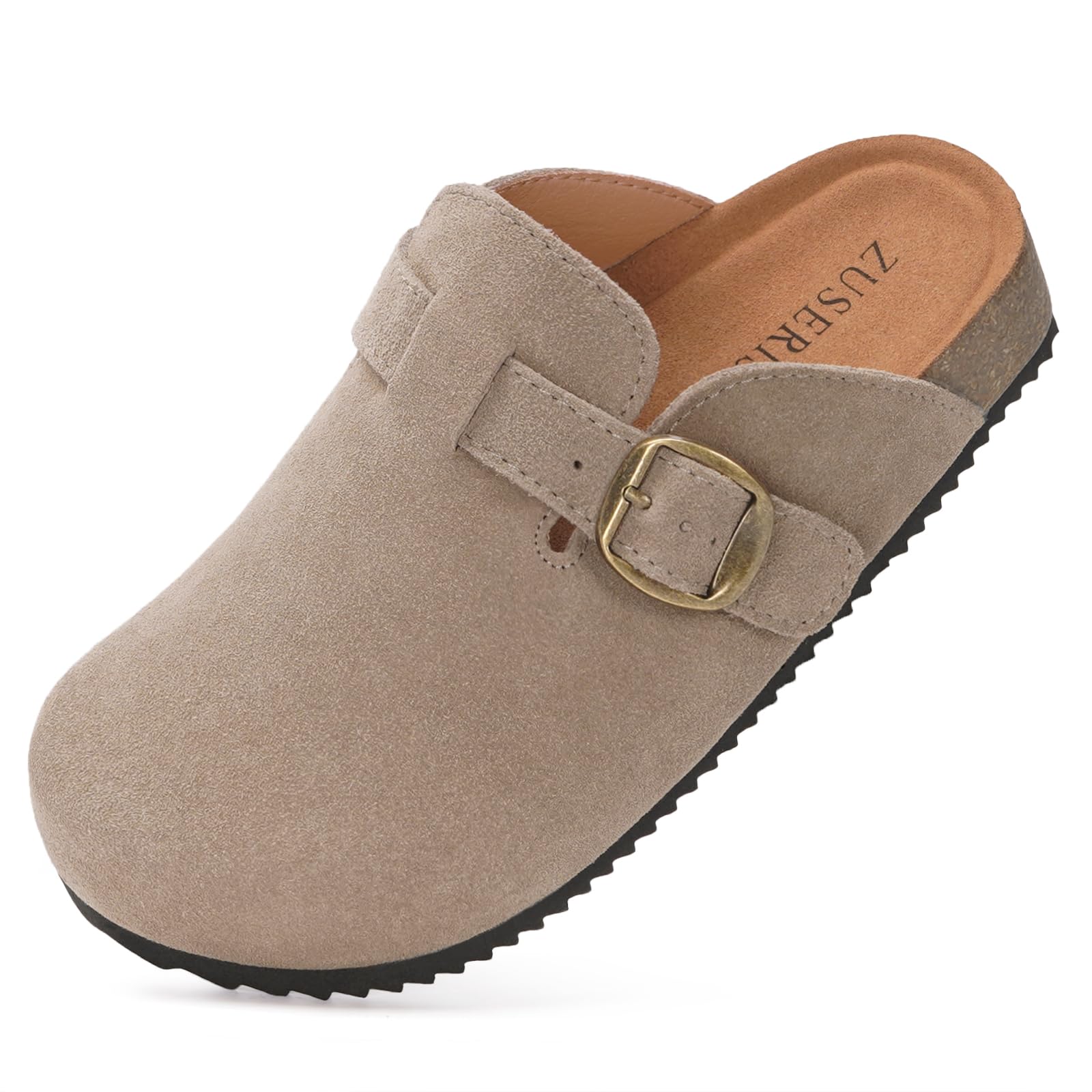 Zoccoli Bambini Regolabile Pantofole Bambina Comode Ciabatte Bambino Antiscivolo Sabot Ragazzi e Ragazza Leggere Scarpa da Casa Plantare Sughero