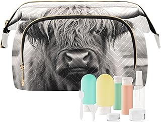 Kigai Highland Cow Makeup Bag Cosmetic Bag fo...