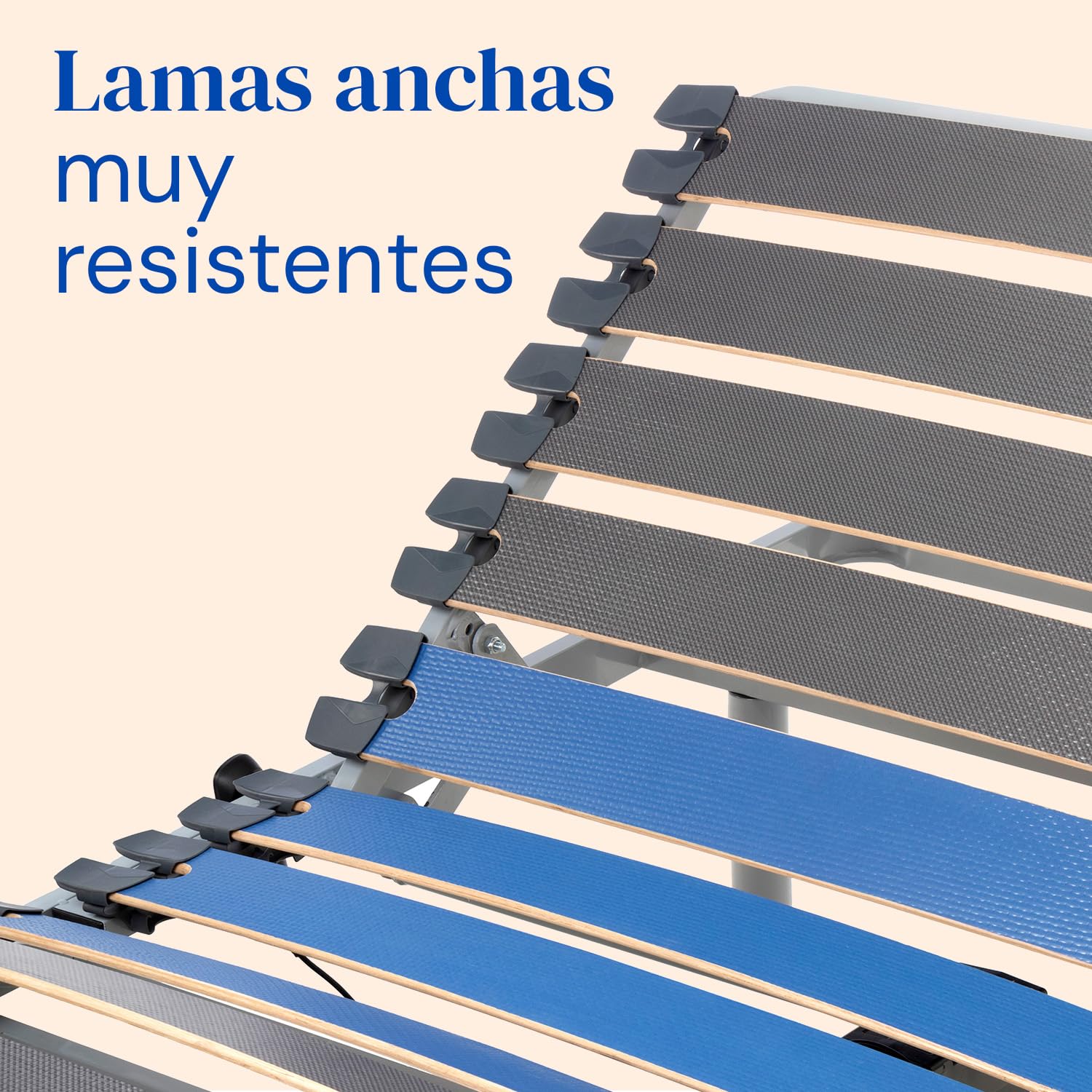 Geriafy Cama articulada con colchón Cotton V6 Remote 105x190 cm | Mando inalámbrico, colchón de 20 cm, funda de algodón, estructura reforzada
