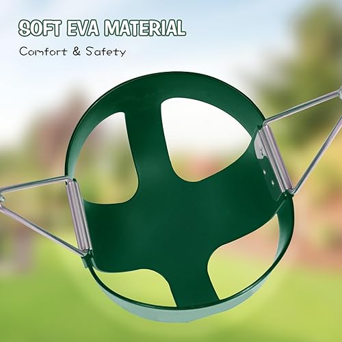 Miniatura 4 de RedSwing Asiento de columpio con respaldo alto para niños pequeños con cadenas recubiertas, asiento de columpio resistente para niños, para Columpio