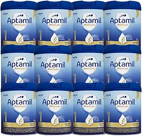 Fórmula Infantil Aptamil Premium 1 800g - Kit 12 latas