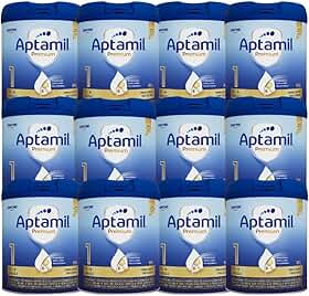 Fórmula Infantil Aptamil Premium 1 800g - Kit 12 latas