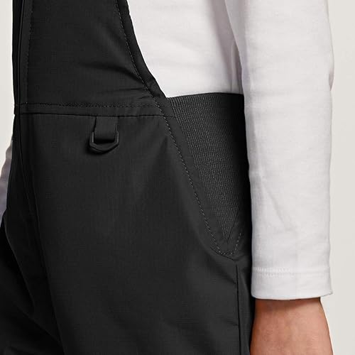 Miniatura 6 de TSLA - Overol con peto invernal para bebés, niñas y niños pequeños, para nieve, snowboard y esquí, de tela antidesgarro Ripstop, impermeable con