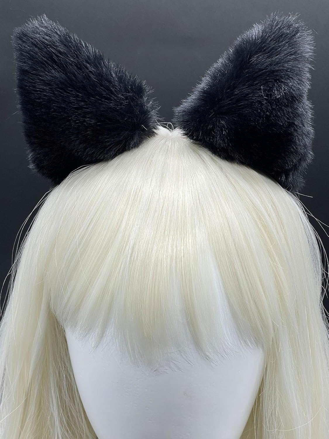 Agymo Fox Wolf Cat Ears Clips, Animal Furry Ears,Christmas Halloween Ears,Cosplay Costume Accessory Funny Gifts - Image 2