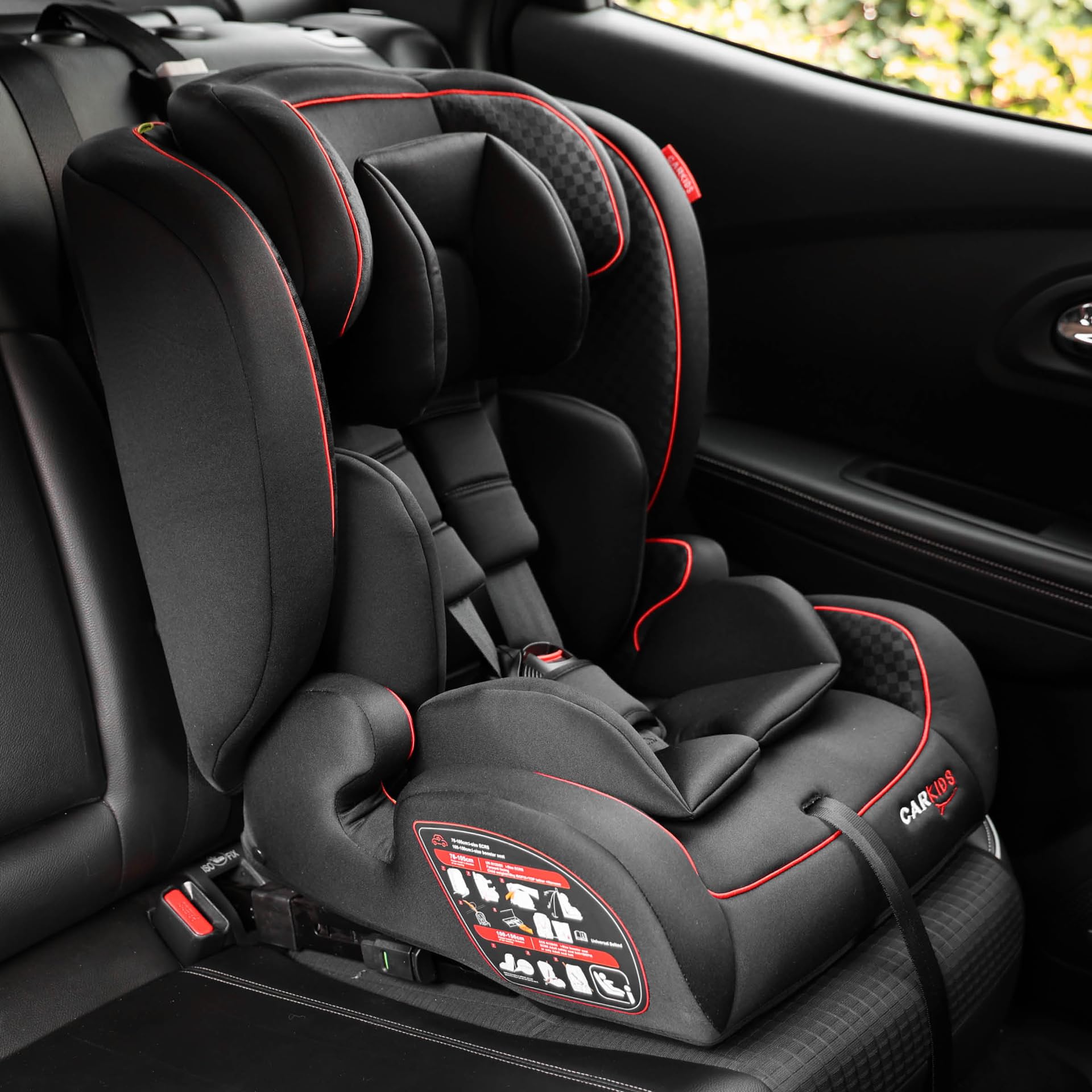 Carkids 4310035 Siège-auto noir Rouge
