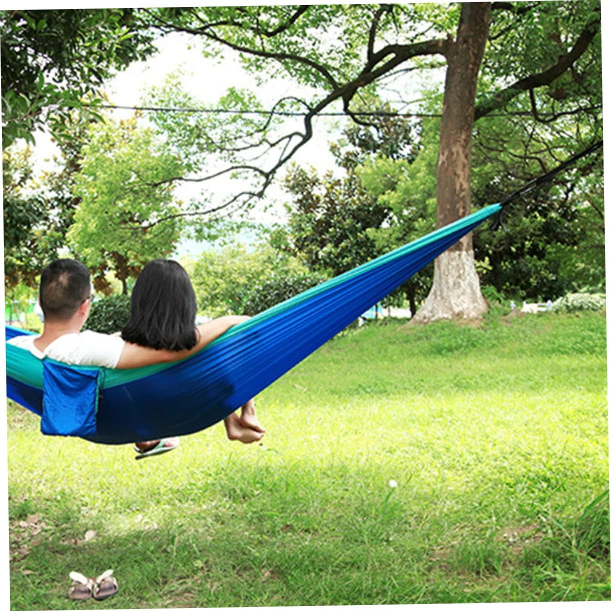 Happyyami 2 Sets Hammock Strap Outdoor Gear Hammock Hanging Kit Hammock Tree Swing Kit Swing Fixed Straps Amacas Baby Swings for Outside Hammock Fixed Buckle Strap Simple Polyester Supplies