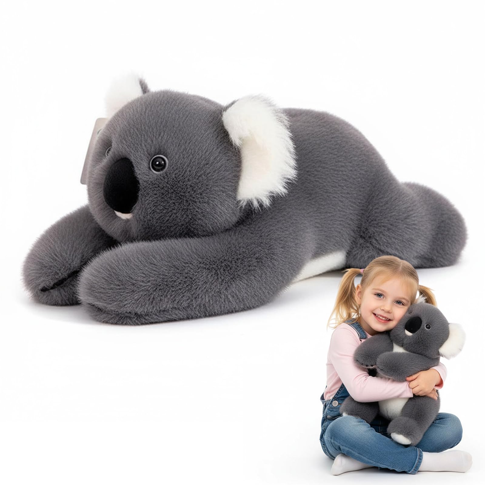 Kaelorae Weighted Plush Animals for Kids & Adults, Panda Teddy Bear Dinosaur Stuffed Toys
