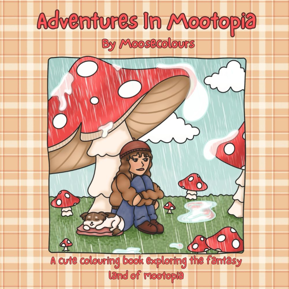 Adventures in Mootopia: A cute and cosy colouring book experience