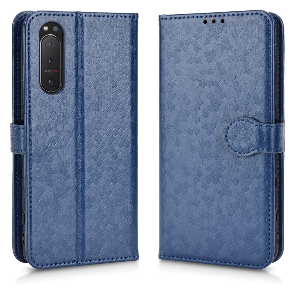 TIANCI Cover per Sony Xperia 5 II, Portafoglio Case in Pelle