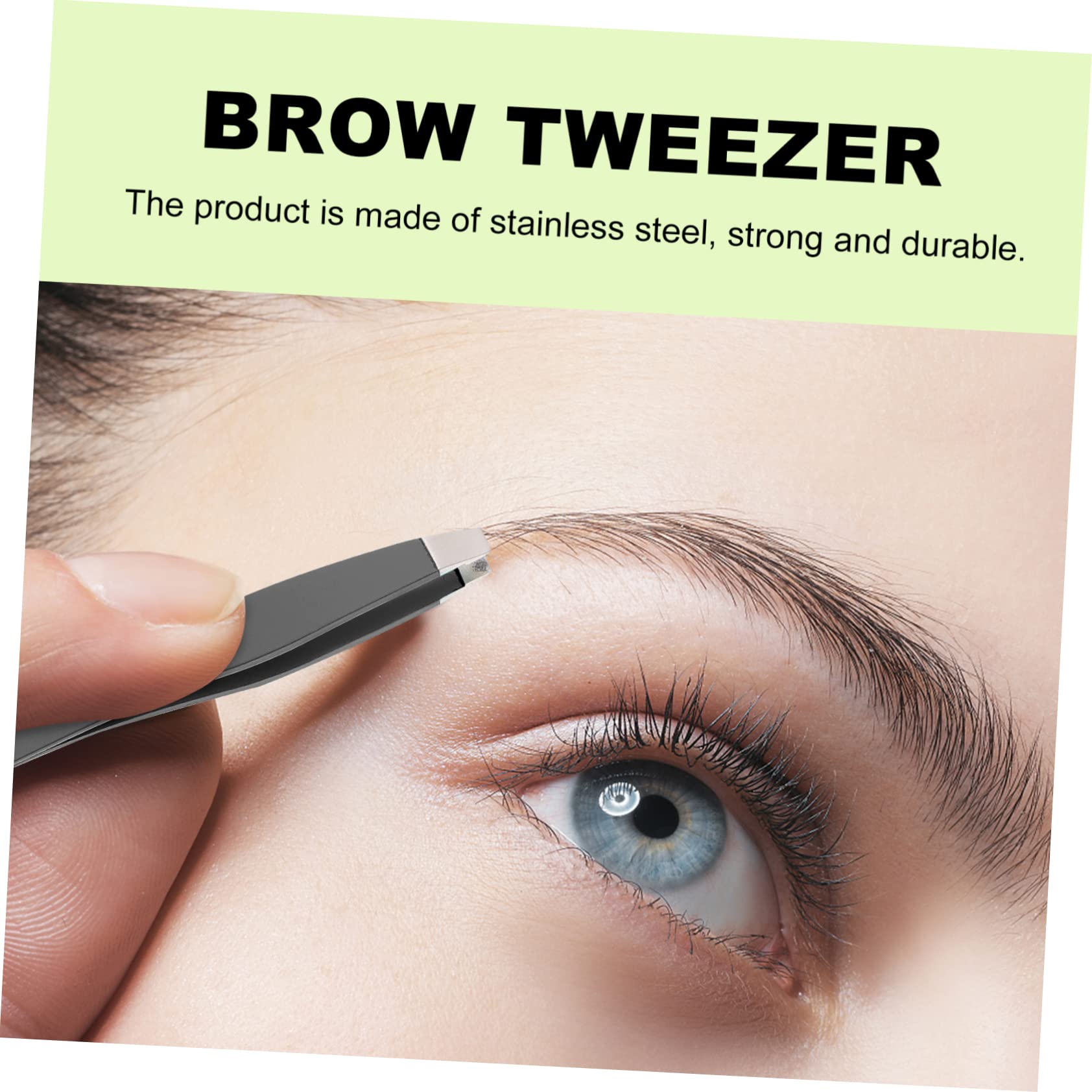 Healeved 20 Pièces Mini pince à sourcils pince à sourcils pour femme femme tweezers es à épiler e à cheveux sourcils es à sourcils Unité centrale Black