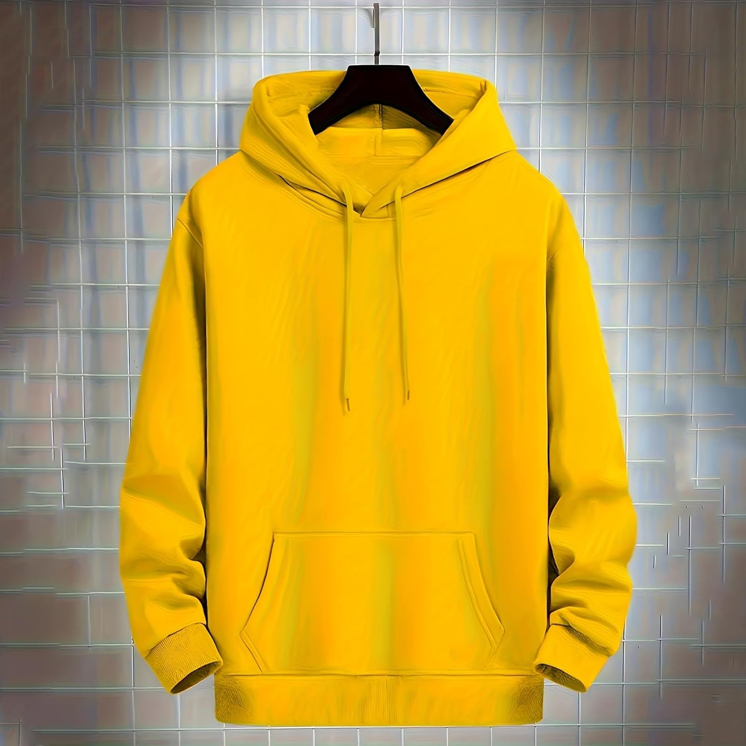 4 Pack Men's Lightweight Hooded Pullover Hoodies Long Sleeve Everyday Casual Basic Sweatshirts with Pocket 2026 - Image 3