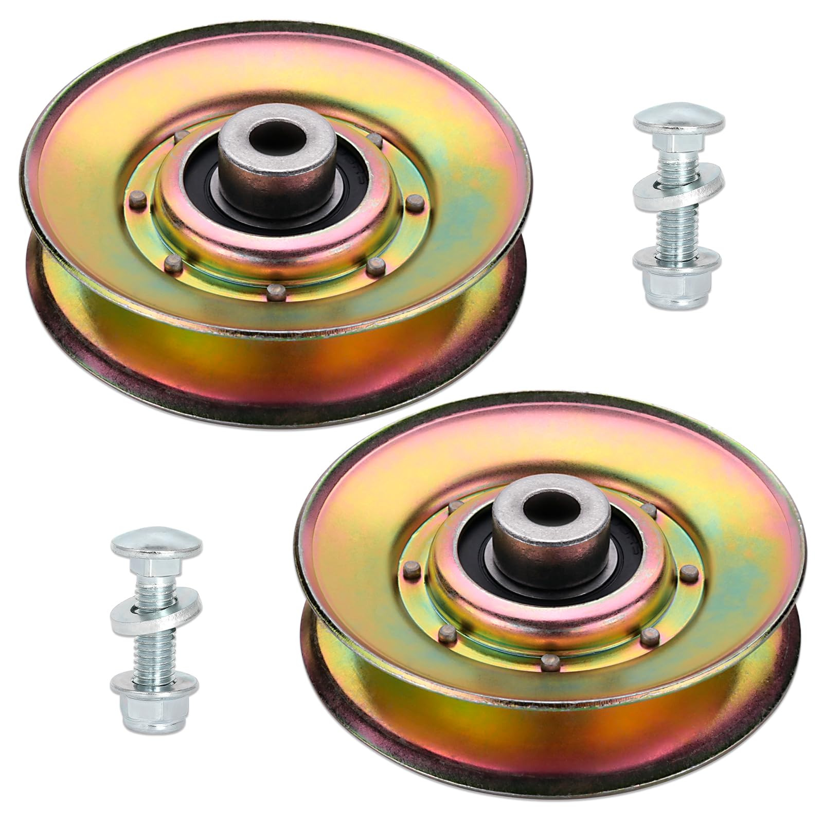 Replacement Idler Pulley 532127783 for HU Mower - V Groove Idler Pulley 139245 Compatible with Craftsman, Pou LAN, AYP Riding Mower, Replaces 127783