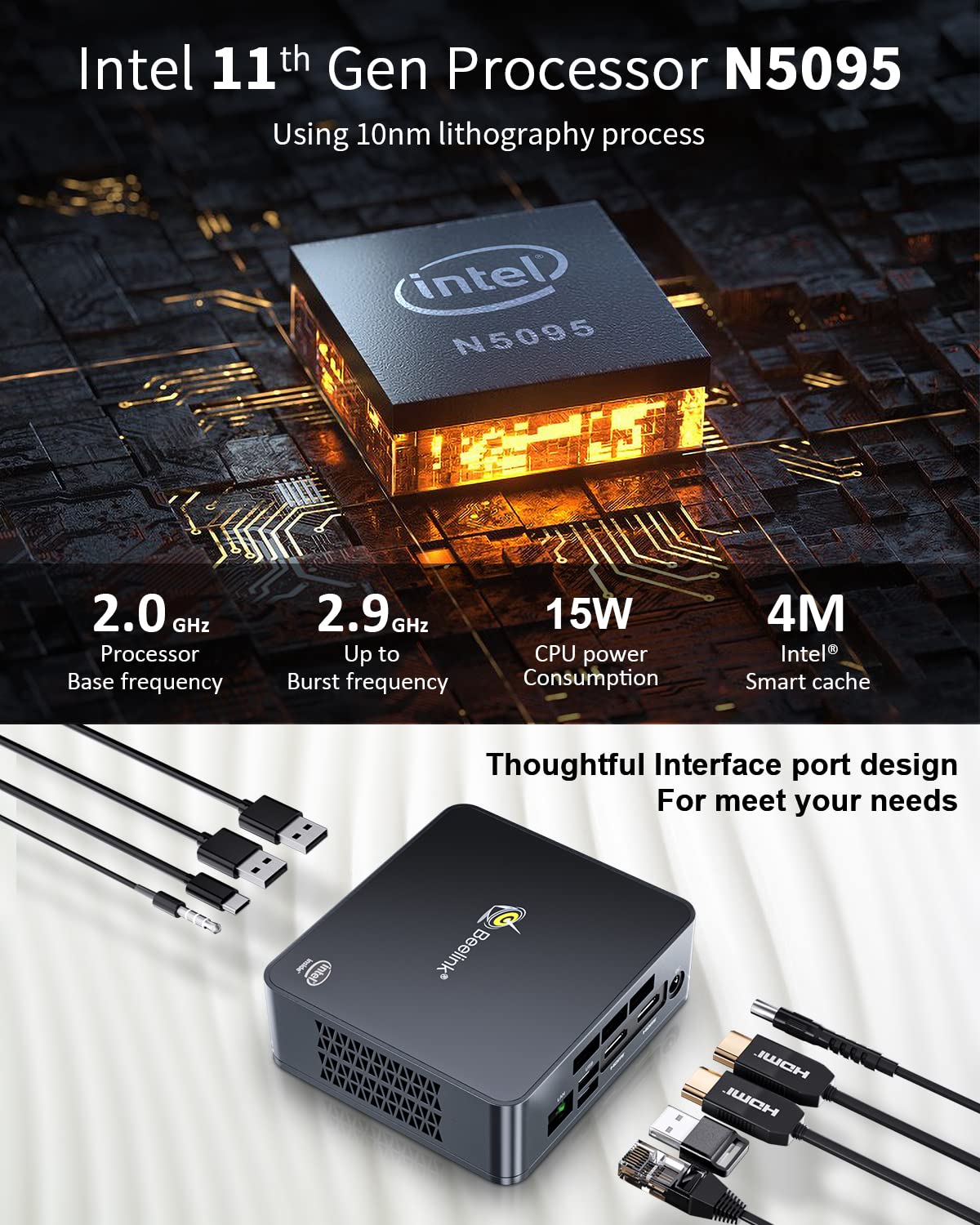 Buy Beelink MIni PC 11th N5095 Multifunction laptop preinstalled