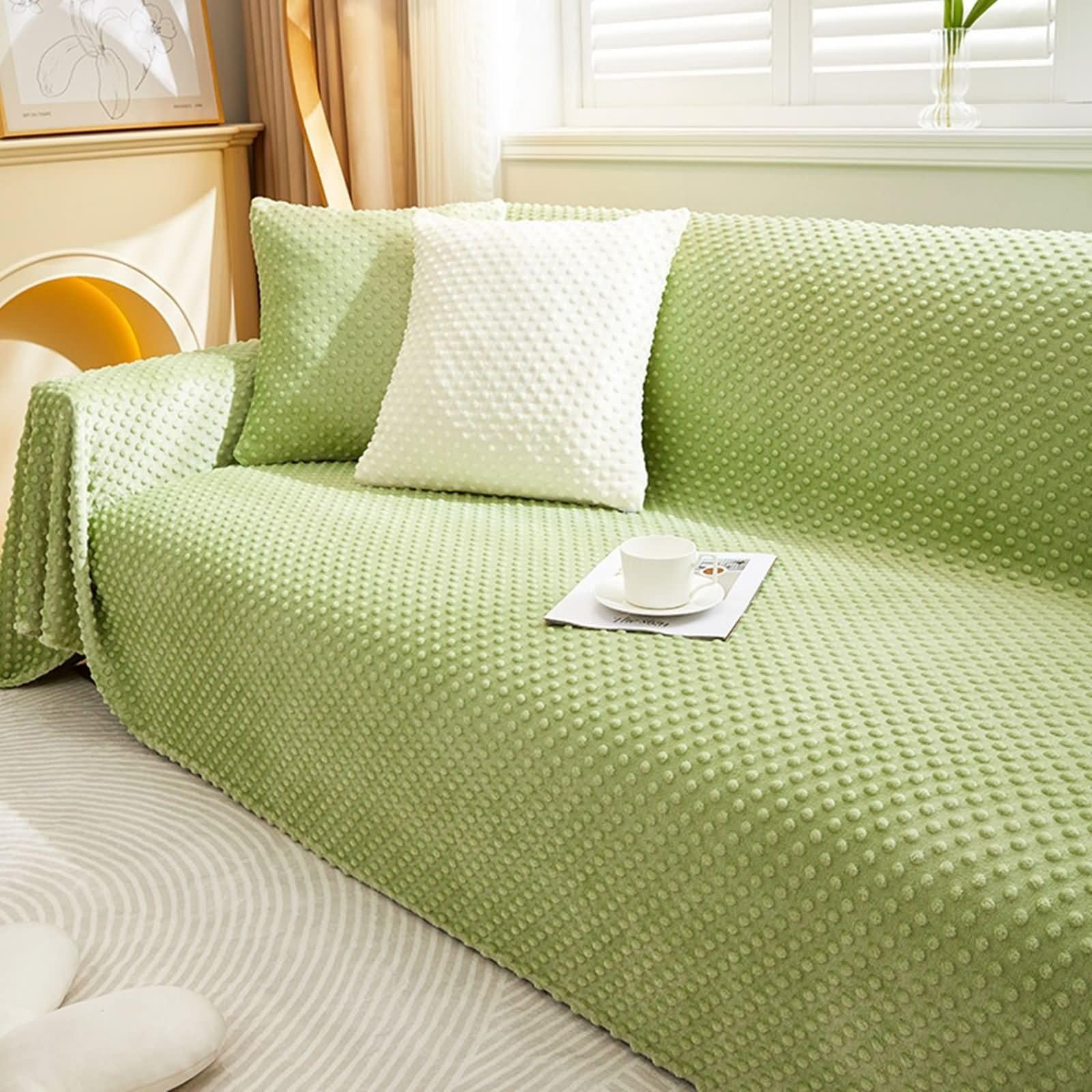 Protection canapé 2 places anti-chat pour mobilier préservé