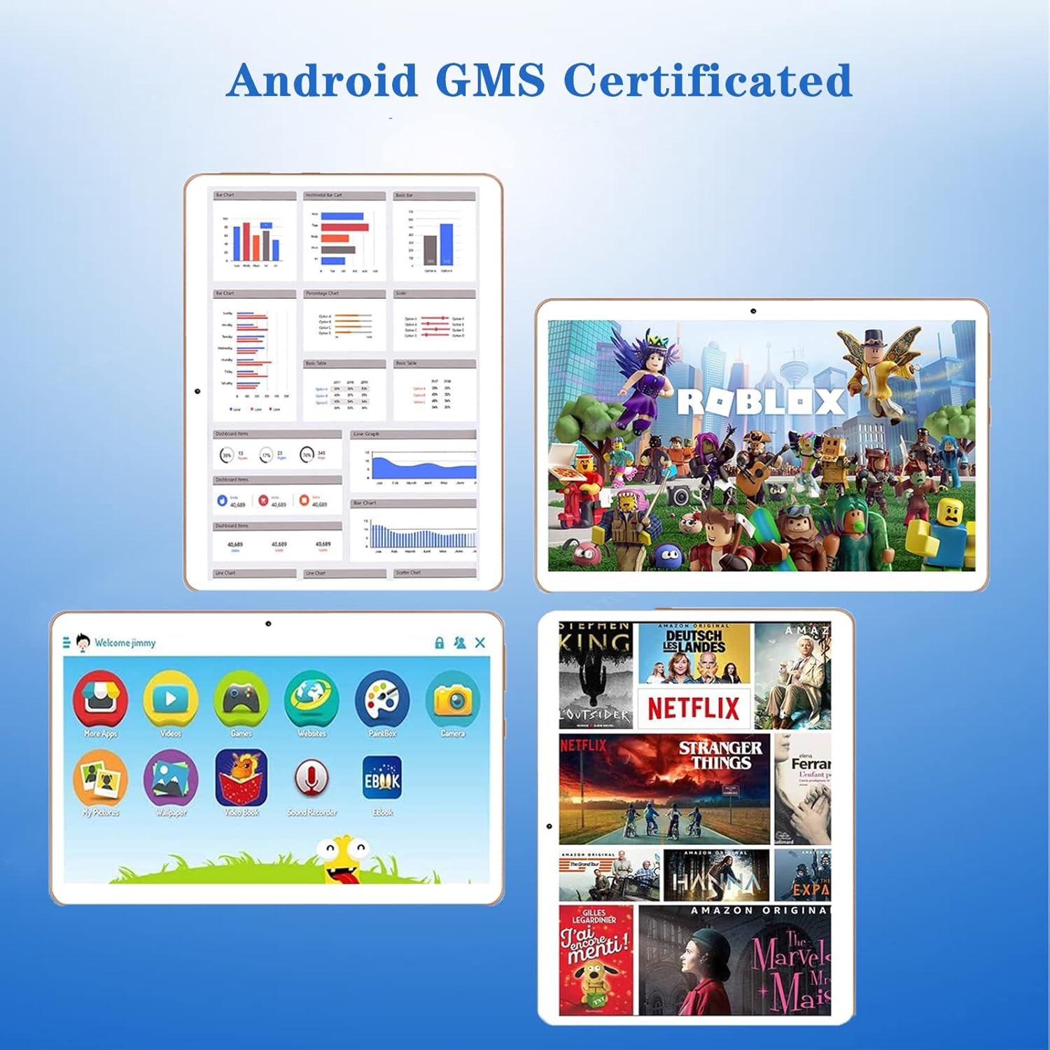 YOTOPT Tablet 10 Pollici Tablet, Doppia SIM, Android Tablet PC, 4GB RAM, 64GB ROM(256GB Espansione), 6000 mAh, schermo HD IPS, Tablet in offerta con Custodia, WIFI, Bluetooth, GPS (Nero) YOTOPT Tablet 10 Pollici Tablet, Doppia SIM, Android Tablet PC, 4GB RAM, 64GB ROM(256GB Espansione), 6000 mAh, schermo HD IPS, Tablet in offerta con Custodia, WIFI, Bluetooth, GPS (Nero)