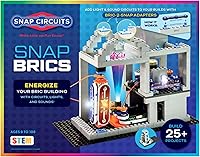 Vista 1 de Snap Circuits BRIC: Estructuras Kit de exploración de módulo y electrónica Más de 20 proyectos de matriz y módulo Manual de proyecto a