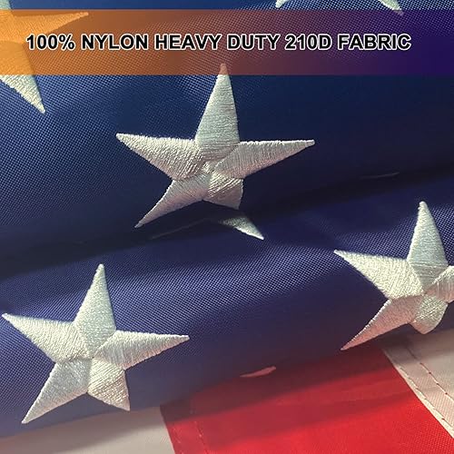 Miniatura 3 de Bandera de anclaje de yate de Estados Unidos de alta resistencia de 36 x 24 pulgadas, nailon Oxford de más larga duración, ancla de estrellas