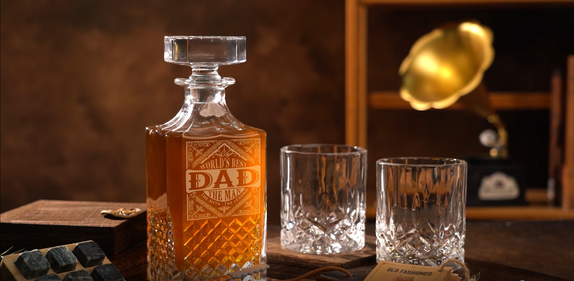 Amazon.com | PONPUR Gifts for Men Dad Fathers Day, Whiskey
