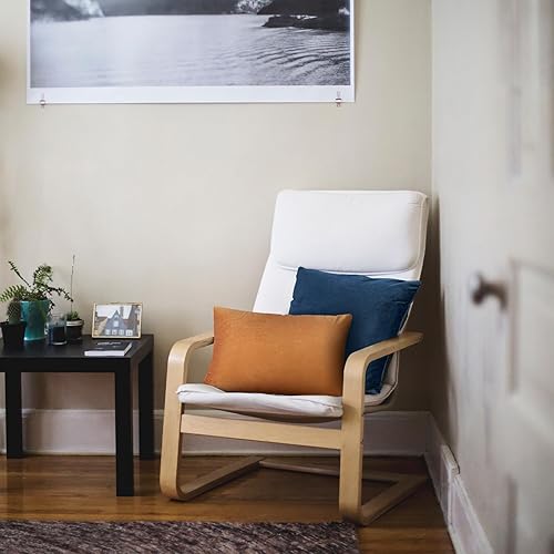 Miniatura 6 de PETSTIBLE Juego de 4 fundas de almohada de terciopelo suave y sólido, fundas de almohada decorativas para el hogar, sofá, dormitorio, automóvil, 2