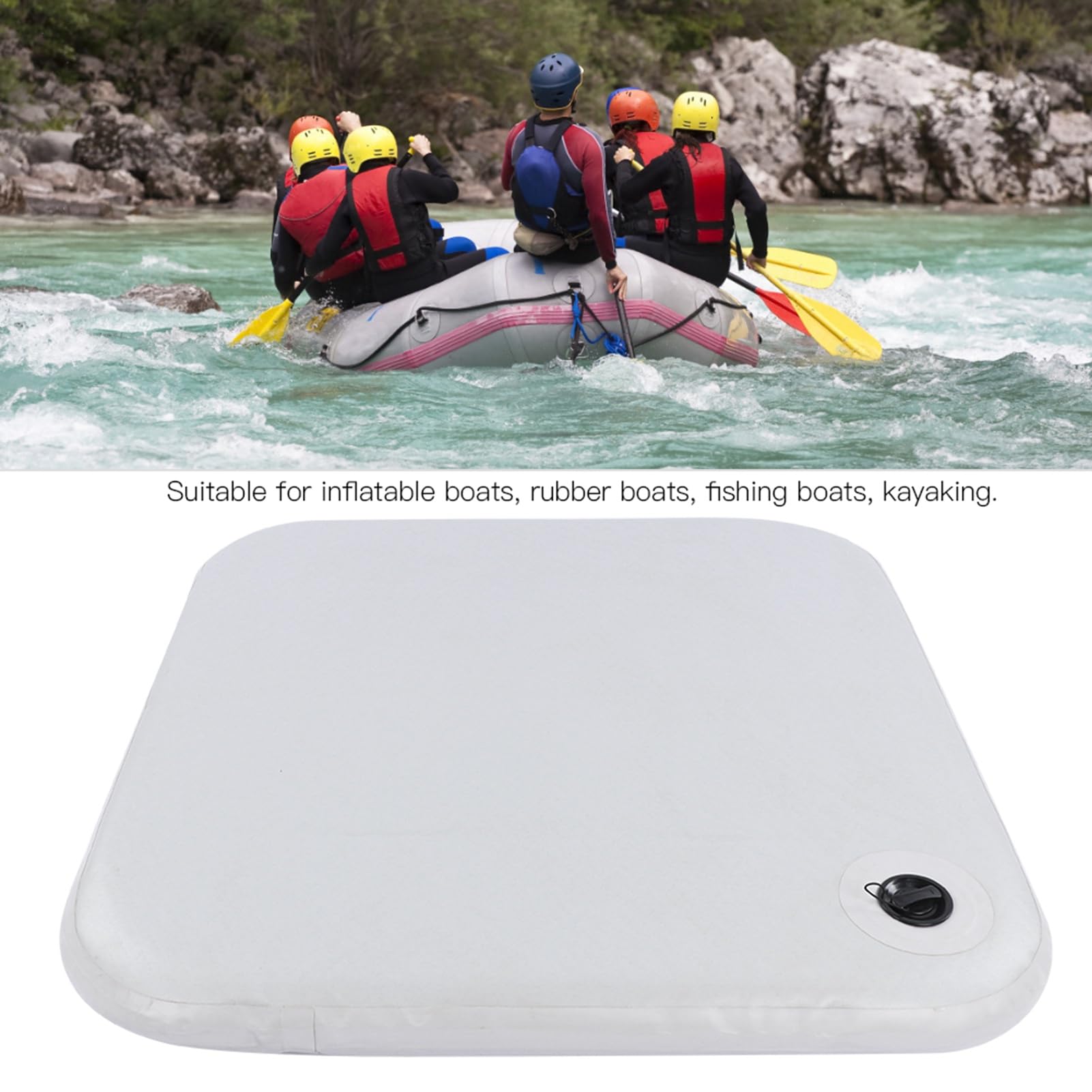 Bateau pneumatique Gonflable, Kayak, Tapis de Sol Gonflable