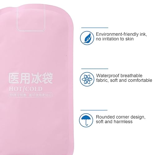 Miniatura 3 de Paquetes de hielo para lesiones de gel reutilizable compresa fría, paquete de hielo reutilizable, paquetes de hielo frío para hombro, rodilla,