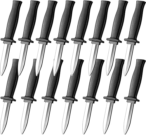 Paquete de 15 cuchillos falsos retráctiles, cuchillos retráctiles, accesorios de Halloween, cuchillas de plástico falsas para Halloween, fiesta de
