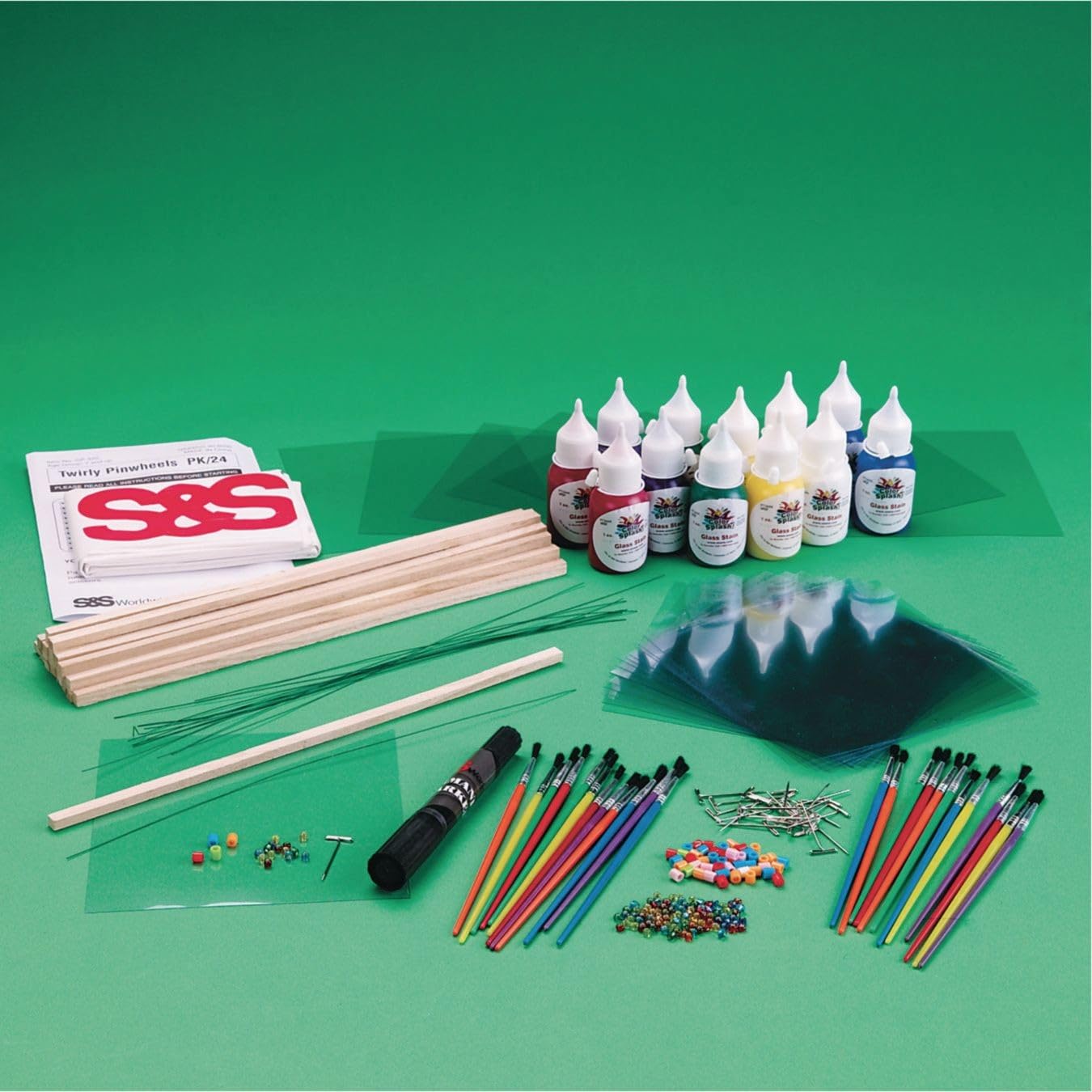 Twirly Pinwheels Craft Kit