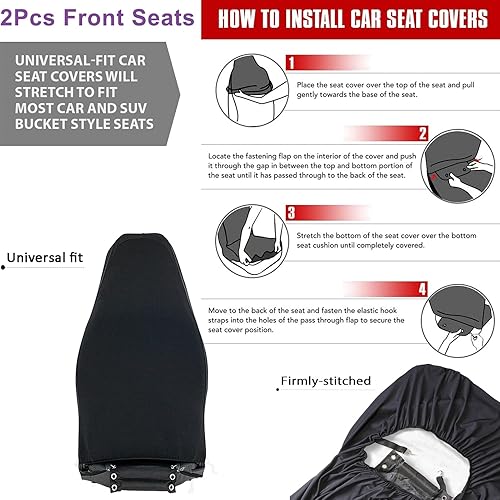 Miniatura 6 de Funda de asiento de coche con estampado azteca nativo americano, Navajo Western Southwest, accesorios para mujeres y hombres, fundas de asiento