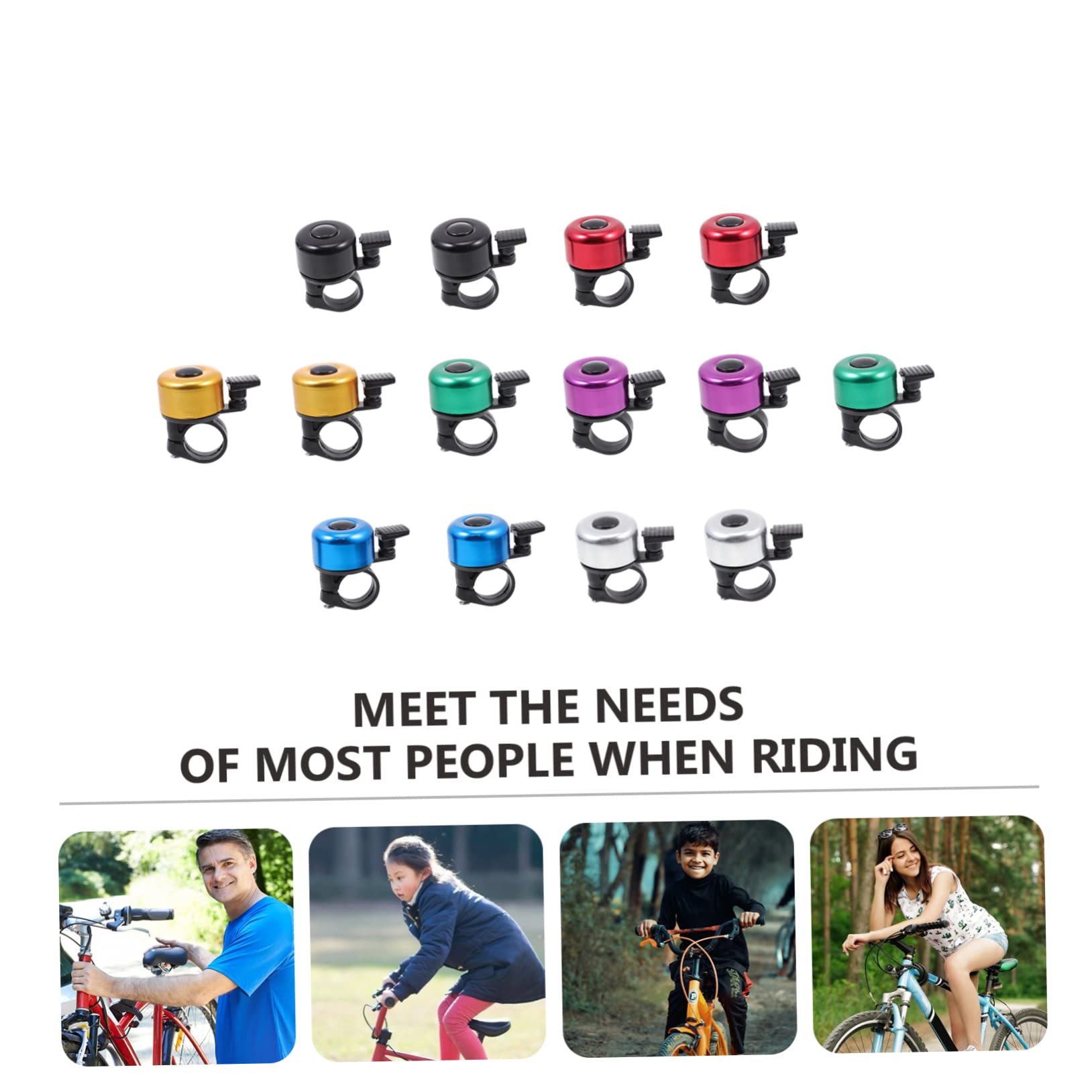 TOYANDONA Radsportglocke Fahrradklingel Glocke Für Erwachsene Glocke Für Glocken Rennradglocke Und Roller Elektrofahrrad Scooter Bell Klingel Für Fahrrad Legierung