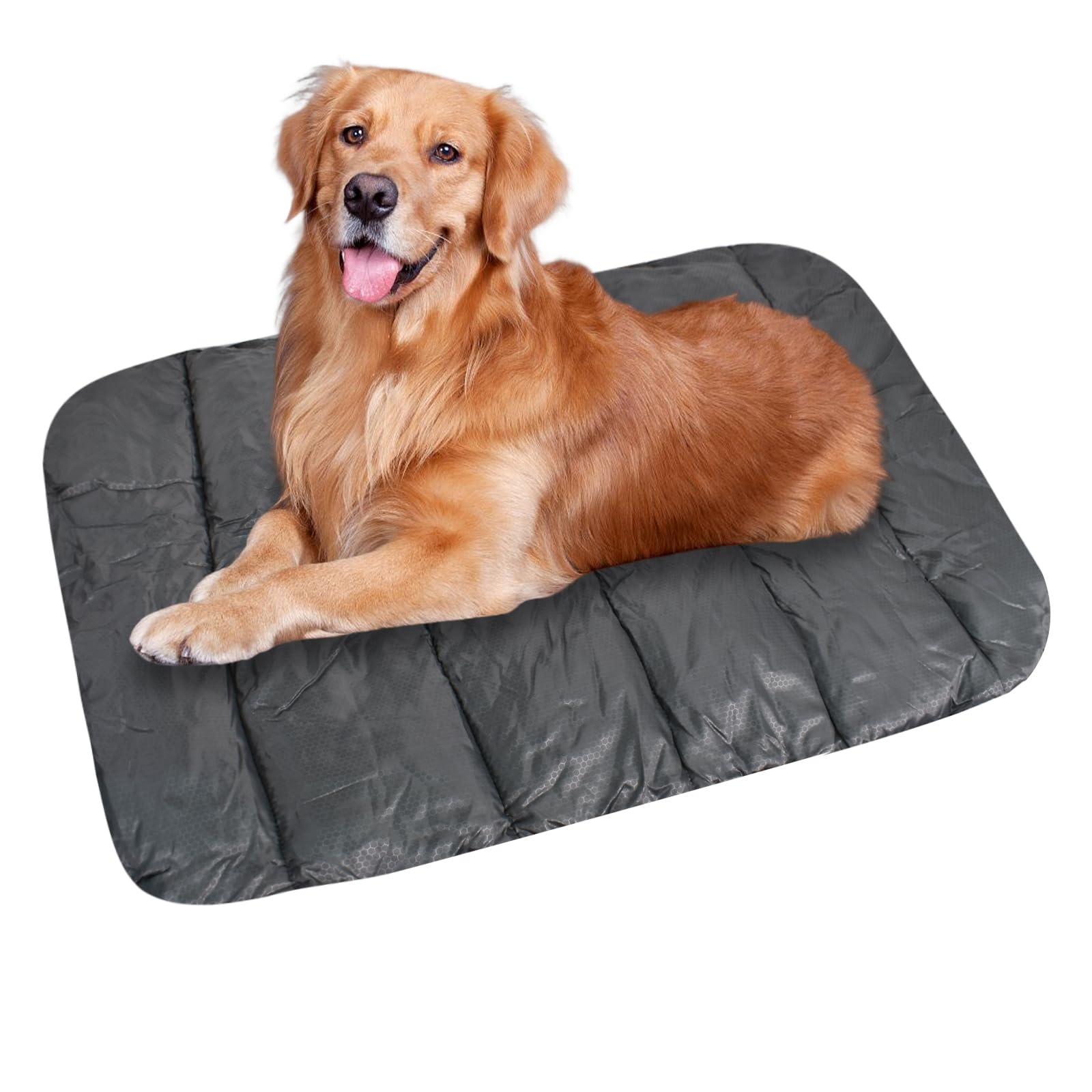 Cama Perro Impermeable Grande Impermeable Estera para Perros Plegable Manta para Mascotas Manta para Acampar Colchón Portátil Estera para Perros Manta de Viaje Grande para Acampar, 110 * 76 cm