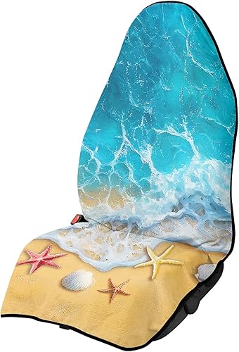 gearider Starfish Car Seat Cover Waterproof Non-Slip Car Seat Cover Towel Front 