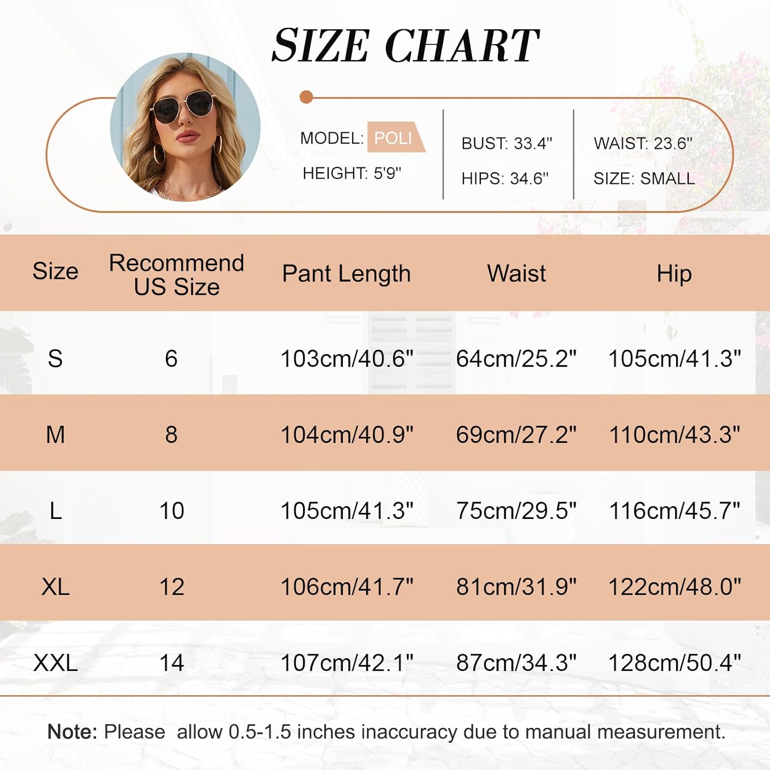 Patgoal Women Wide Leg Pants High Waisted Palazzo Pants Lounge Beach Work Casual Flowy Tie Knot Trousers with Pockets - Image 5