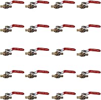Vista 21 de XFITTING 2 piezas de válvula de bola Pex de 1 pulgada, 23-1-1 = 2X (2 paquetes)