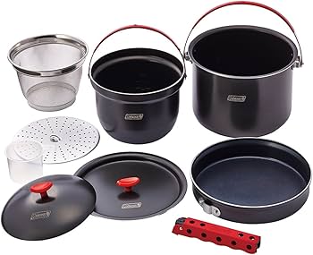 【美品】Coleman 502 クラッシック　アルミクッカー 希少ヴィンテージ】コールマン 502 アルミクッカー/ケース