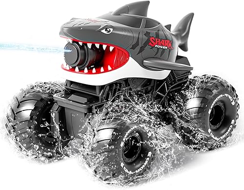 Miniatura 8 de 1:16 Auto de control remoto anfibio con pistola de agua de disparo, detección de gestos, automóvil a control remoto, barco, tanque a control remoto,