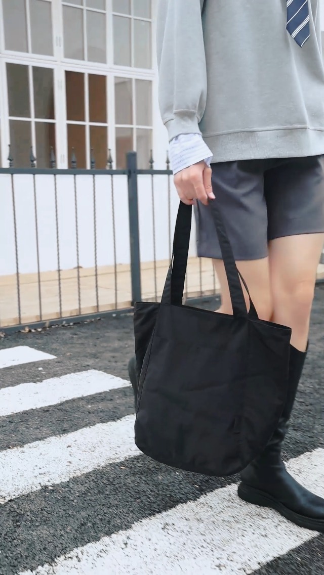 Bolso Tote Ligero de Nylon para Mujer y Hombre miniatura 7