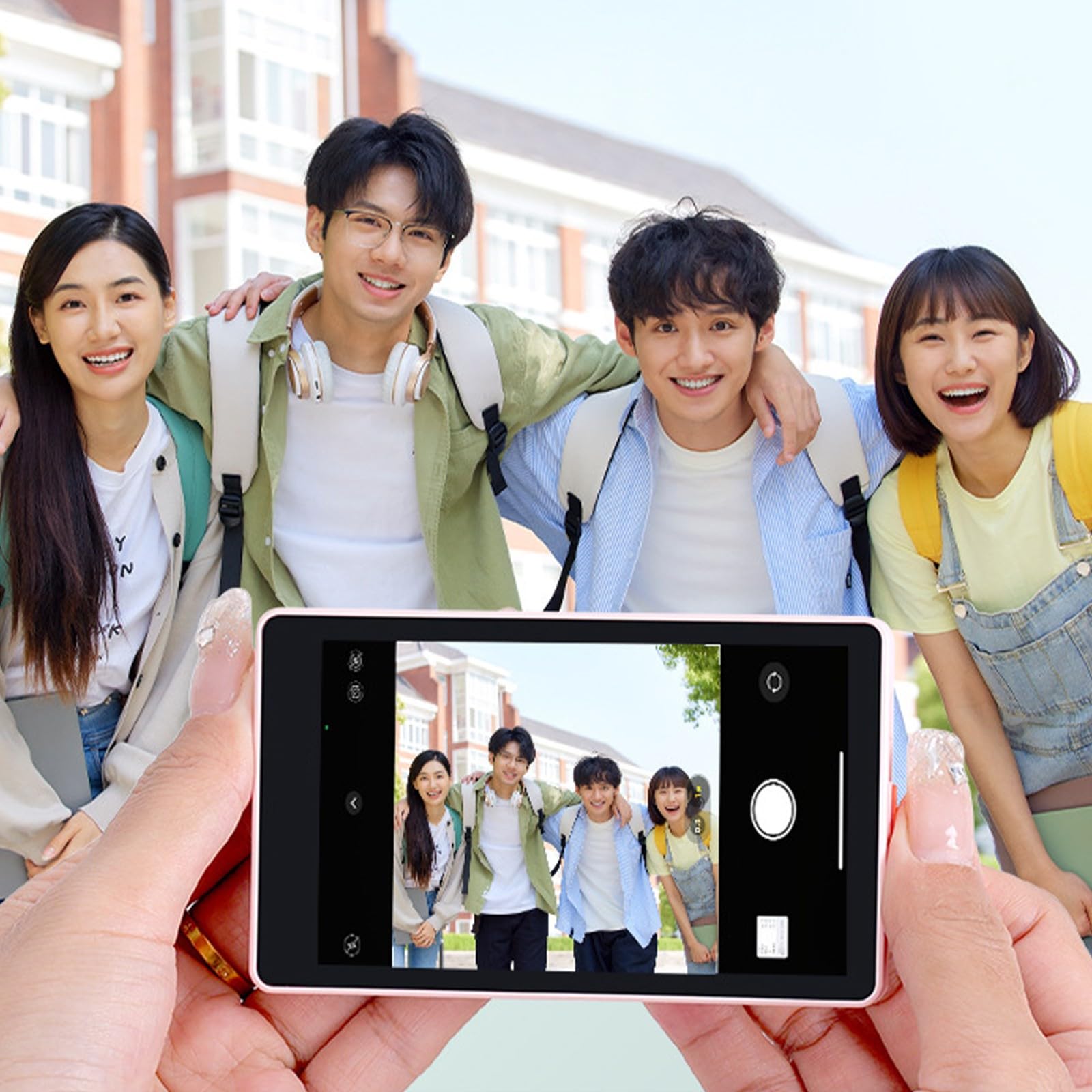 Pantalla de teléfono fuerte de 480 x 800 con diseño de moda de rotación de 180 grados para amantes de las selfies