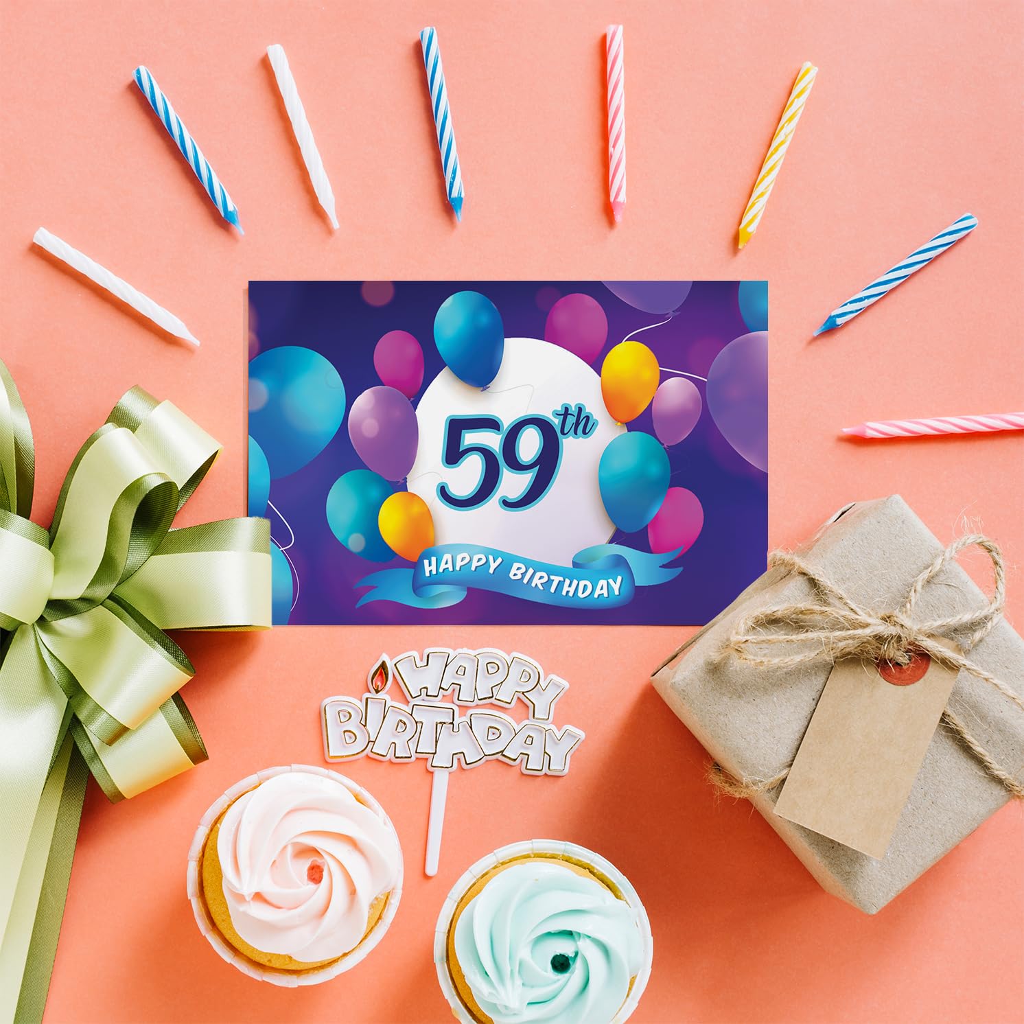 Inviti Compleanno 50 Anni - Confezione Da 36 Biglietti Con Buste, Formato A6, Per Uomini E Donne - Foto 2