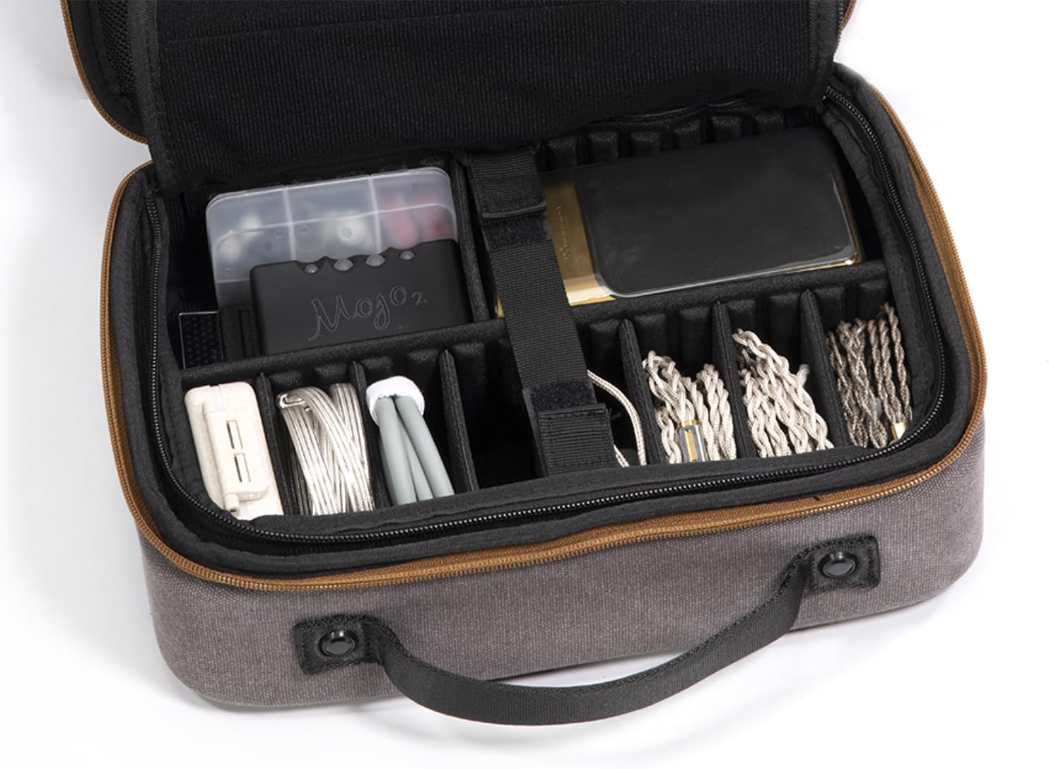 ddHiFi CZ300 Large-Capacity Case Portable Multiple Spaces HiFi Storage Bag For Earphone Cable