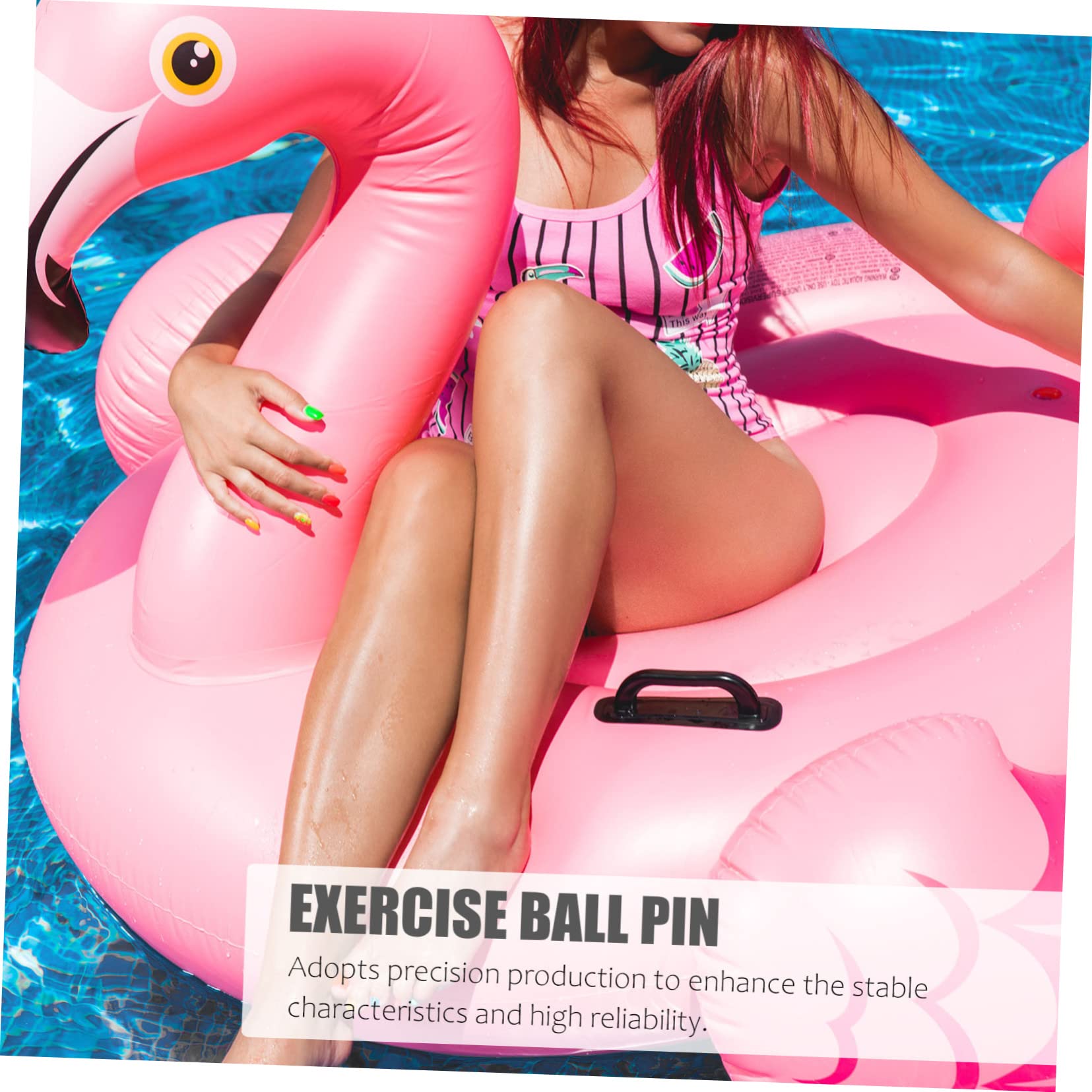 VANZACK 18 Sets Yoga Ball Exercise Ball Air Stopper Pin Puller Replacement Kit