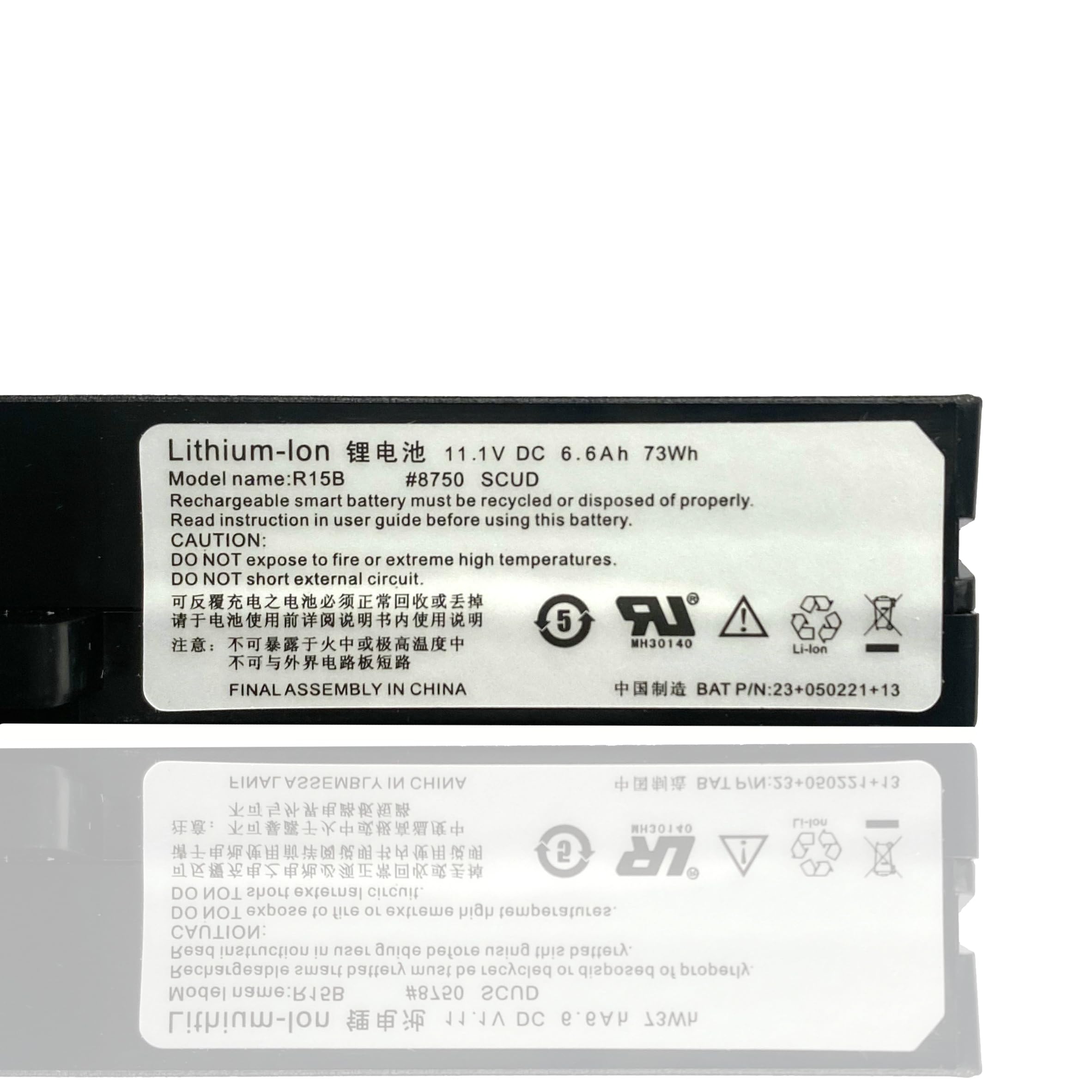 CQCBD 9-Cell 73Wh R15B R15D Battery for Twinhead DuraBook D13 D14 D15 N14 N15 R14 R15g R15c R15gn S15 S14 S13 R14KT1 P14N N2300 N222 E12T E12S 3225P 3225HS 3220H 3150P 3150H Hasee A180 A220 A211C