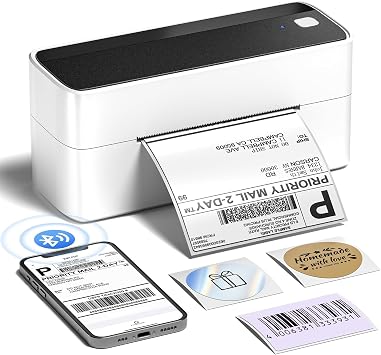 Phomemo 241 Imprimante Thermique Étiquettes 4x6" Bluetooth