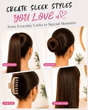 Boar Bristle Slick Back Hair Brush - Smooth Flyaways, Frizz Control & Sleek
