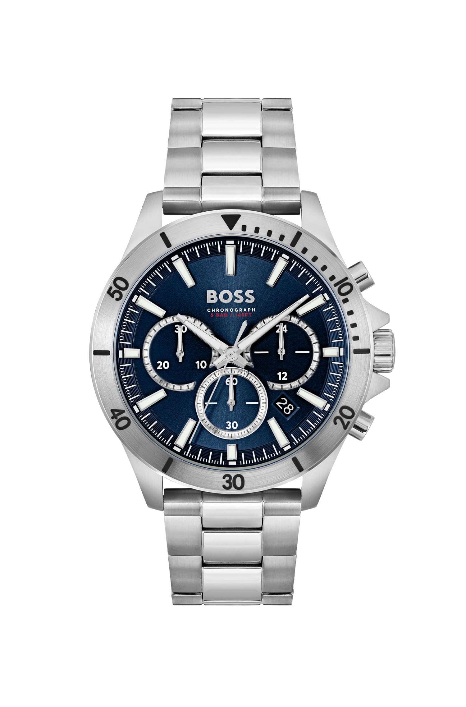 Troper Chronograph Quartz 44mm Mens Watch Blue