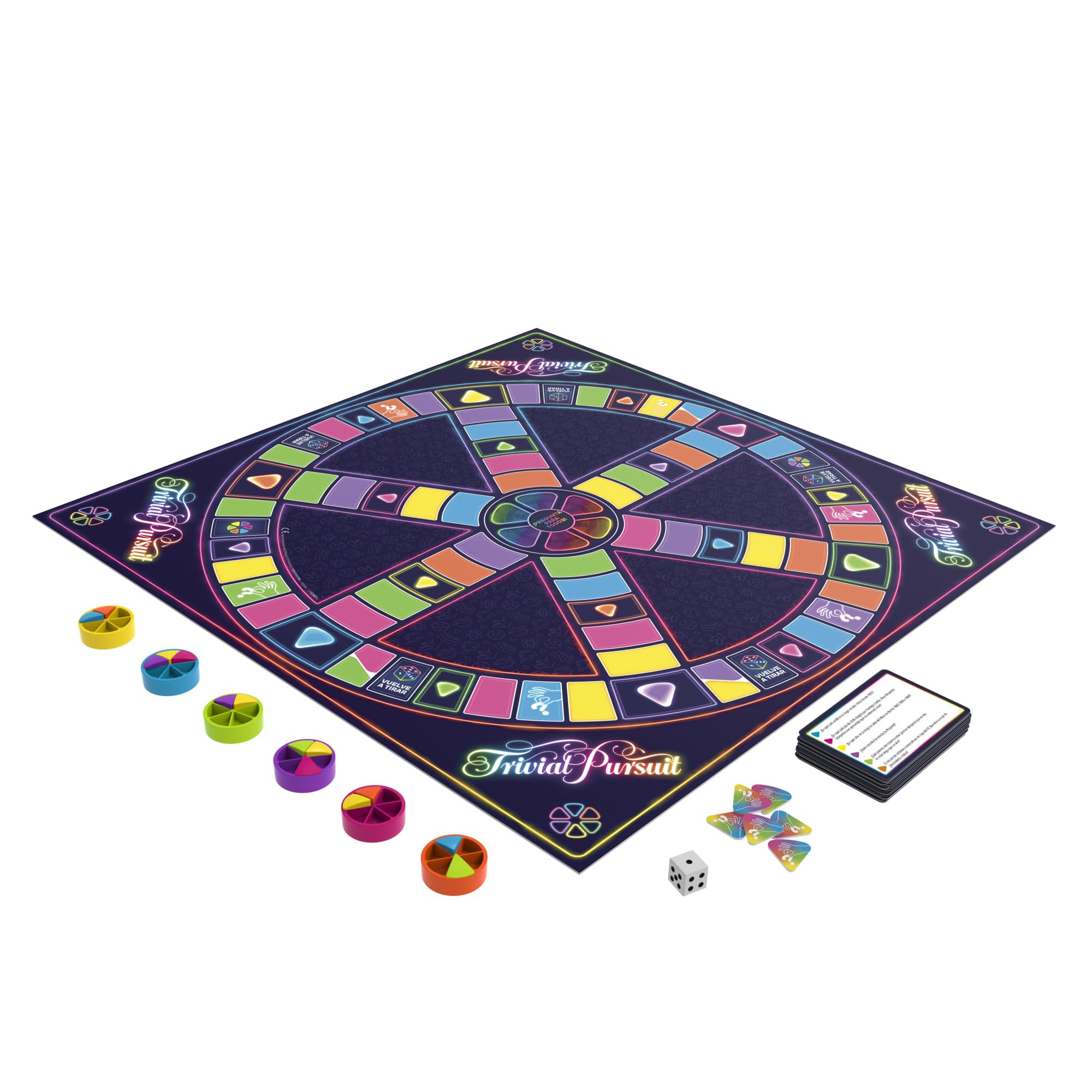 Pursuit Trivial Jeu de société (2026) | Fonctionnalités mises à Jour, coopération et Choix d'équipe | Jeux Amusants de Culture générale | 1 à 6 Joueurs ou Plus | 45 Minutes