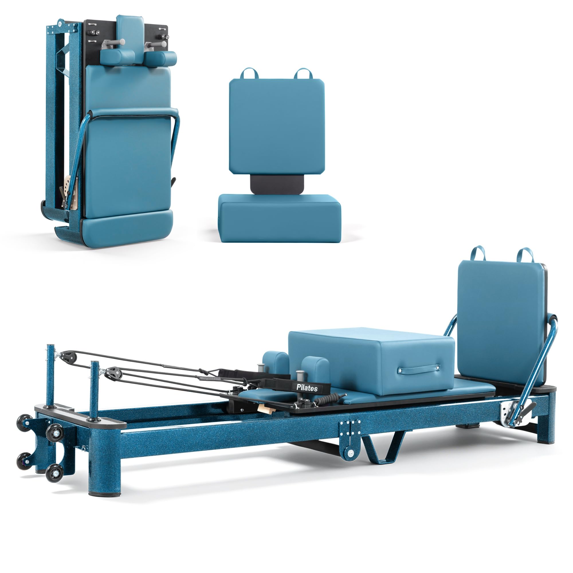 Photo 1 of BIOCOR Galaxy Blue Foldable Pilates Reformer