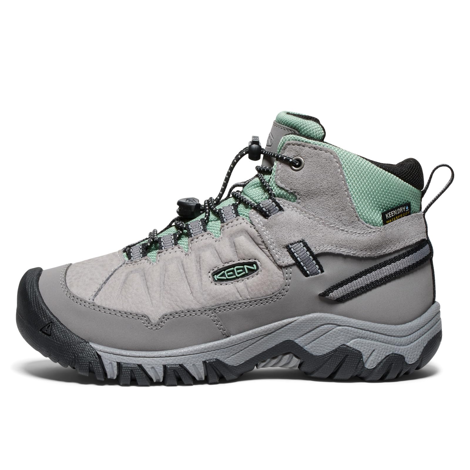 KEEN Unisex-Child Targhee 4 Mid Waterproof Hiking Boots