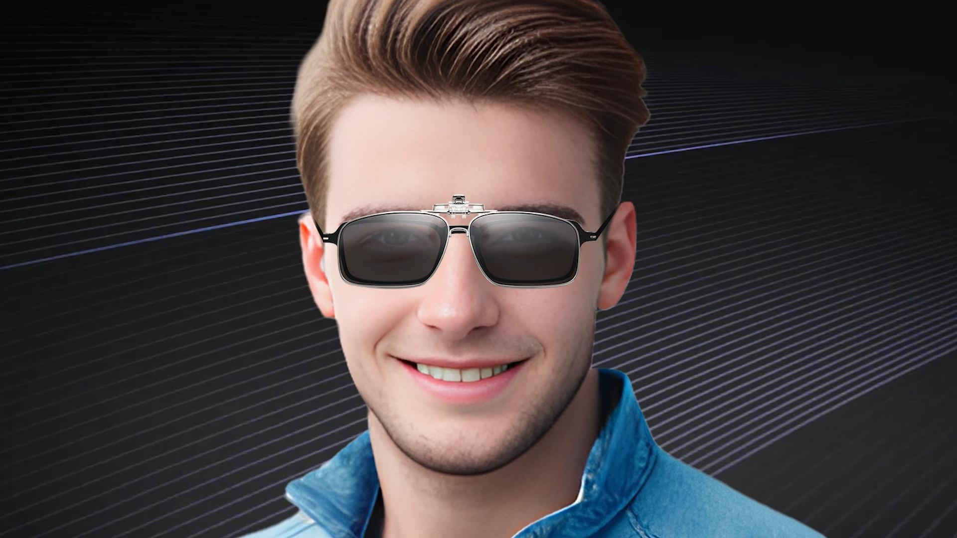 Accessorio Guida E Pesca LUFF Clip Polarizzati Per Occhiali Da